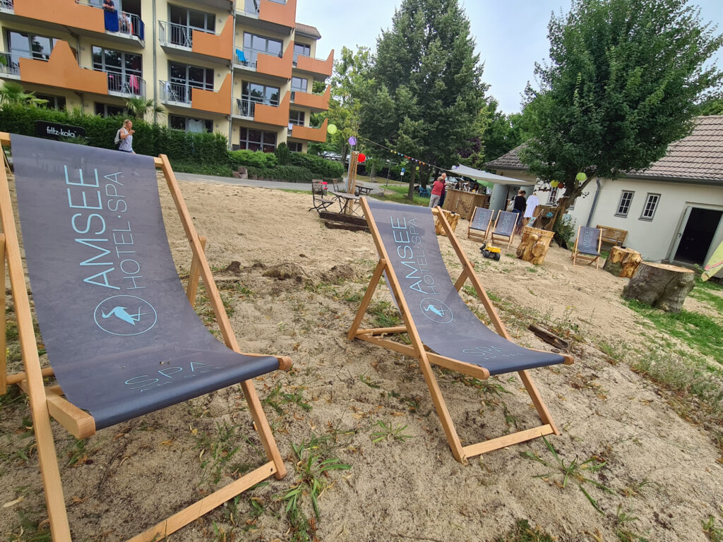 Immer von Donnerstag bis Sonntag eröffnet in diesem Sommer die Strandbar Amsee in Waren.