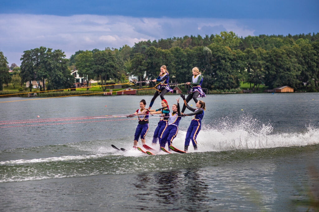 61 Jahre Wasserskisport in Feldberg (Mecklenburg).